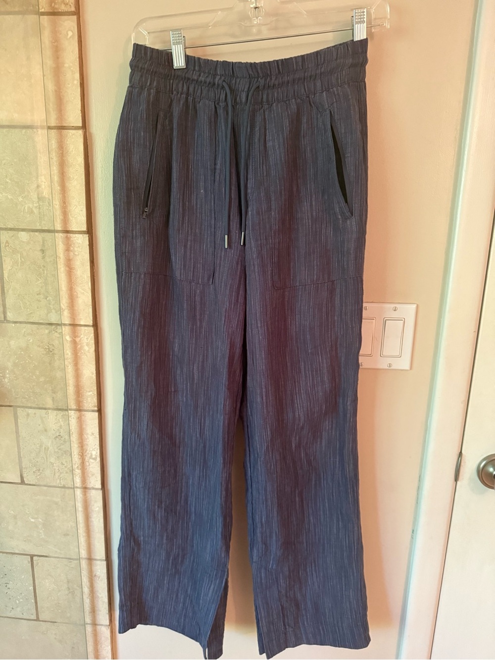Athleta Cabo linen wide leg pant xxs EUC